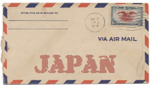 Recent missionary letter from Japan