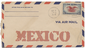 Recent missionary letter from Mexico